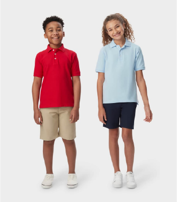 French Toast Short Sleeve Piqué Polo