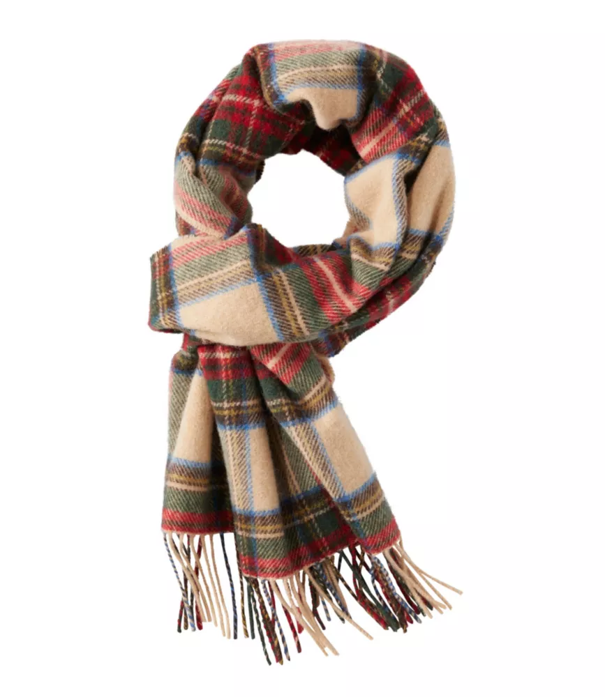 Adults' Irish Lambswool Scarf Antique Dress Stewart