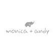 Monica + Andy logo