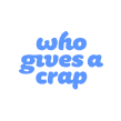 Who Gives A Crap logo